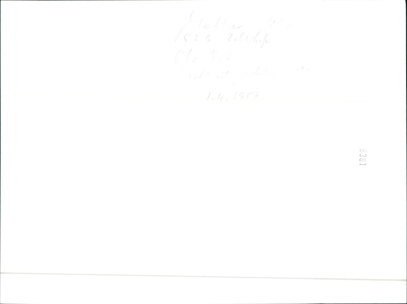 Trolleybus on the tracks - Vintage Photograph