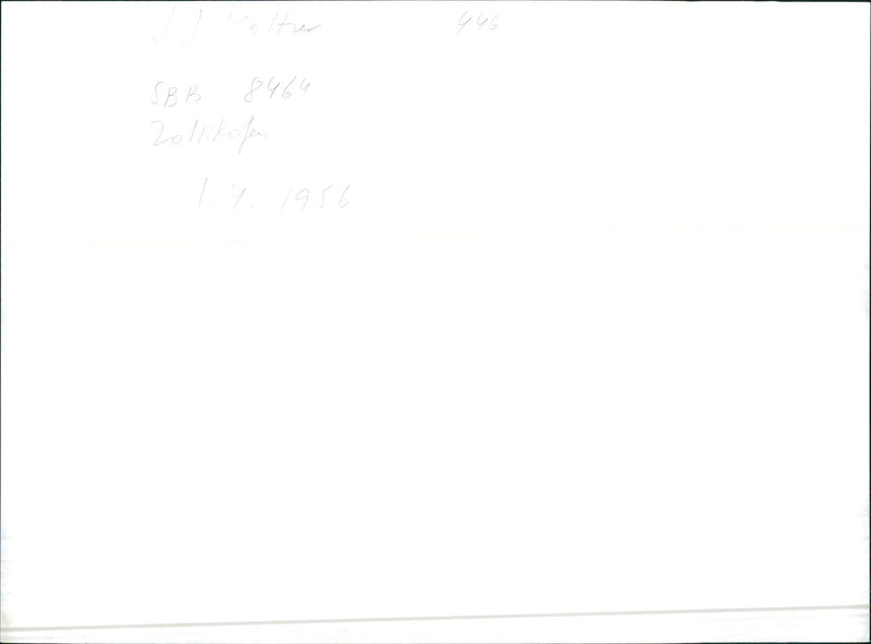 Tram engine - Vintage Photograph