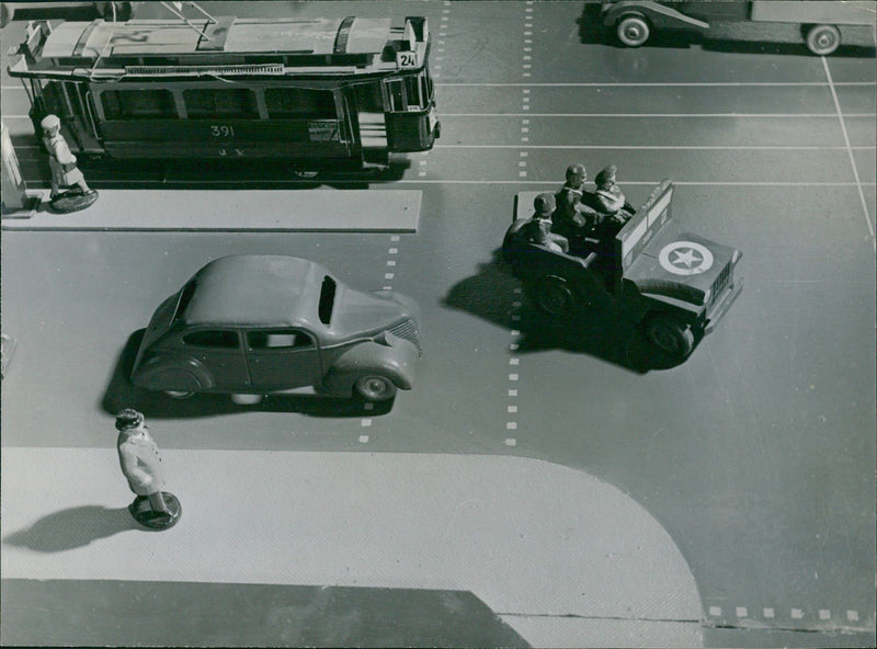 Scale model - Vintage Photograph