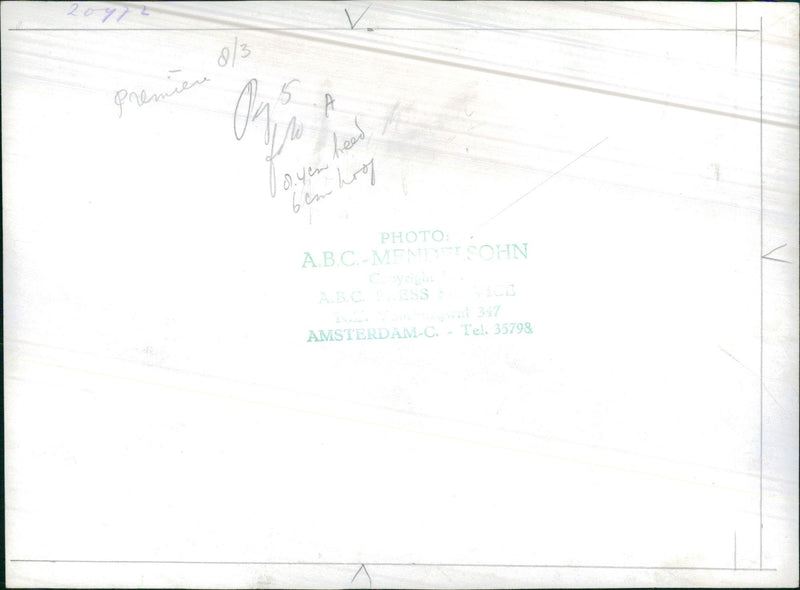 Scale model - Vintage Photograph