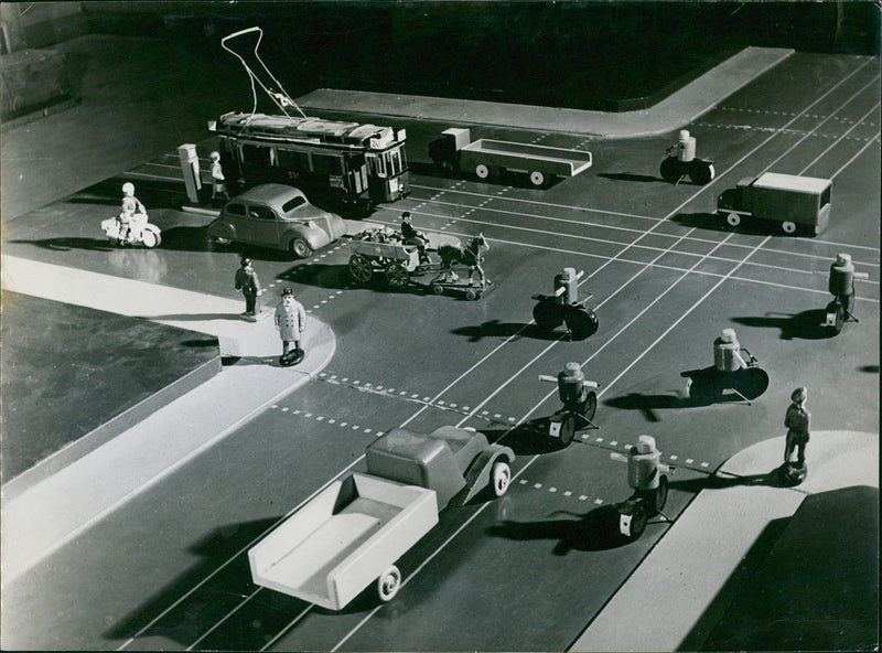 Scale model - Vintage Photograph