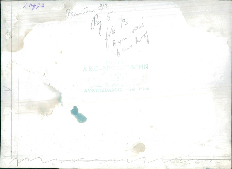 Scale model - Vintage Photograph