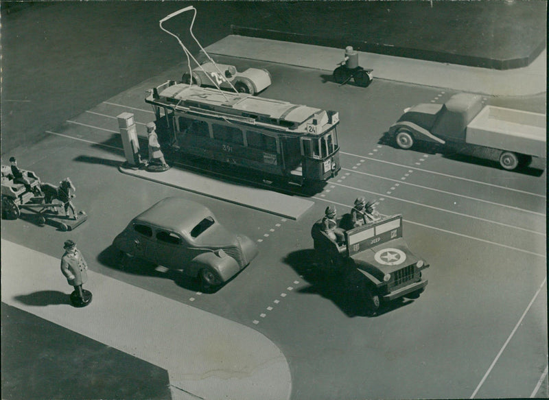 Scale model - Vintage Photograph