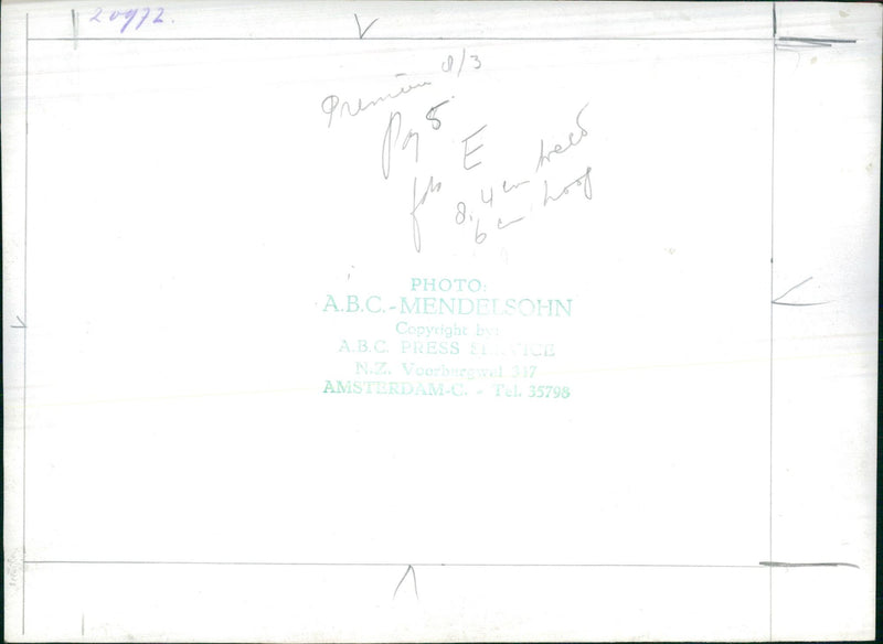 Scale model - Vintage Photograph