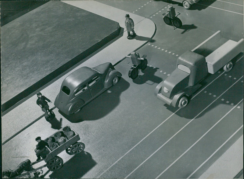 Scale model - Vintage Photograph