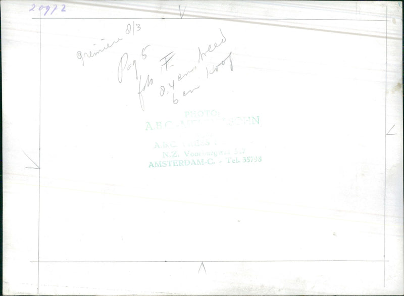 Scale model - Vintage Photograph