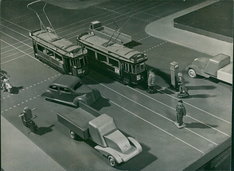 Scale model - Vintage Photograph