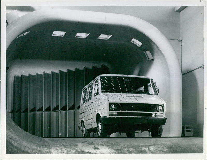 The Fiat Daily van - Vintage Photograph