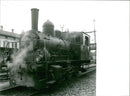 Steam engine train - Vintage Photograph