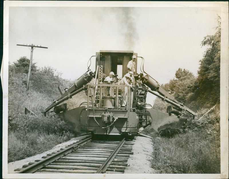 Jantje van alles train - Vintage Photograph