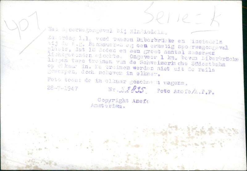 BUT TWEET AMSTERDEN UIT NUMBER PURER SERIOUS EEN LIJS WIRD BIBERBRIEKE ASIA - Vintage Photograph