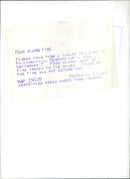 Four Alarm Fire - Vintage Photograph