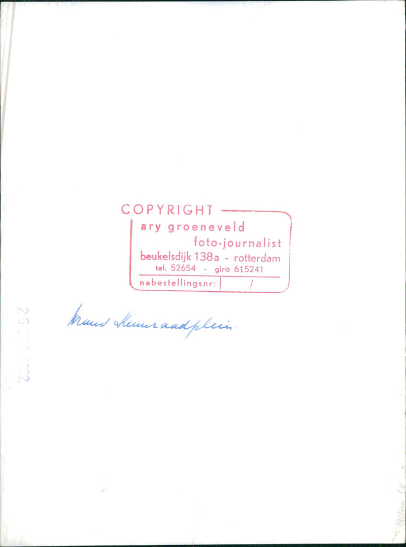 Burning Seward Square - Vintage Photograph