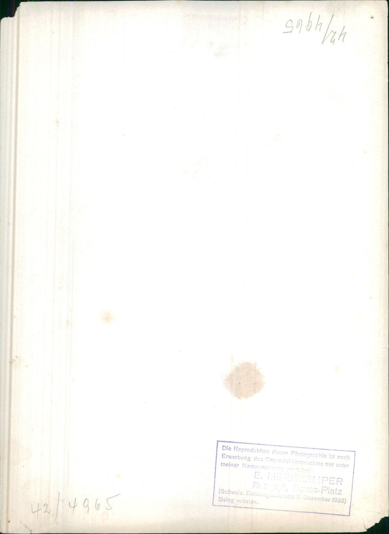 Beautiful view of a mountain village - Vintage Photograph