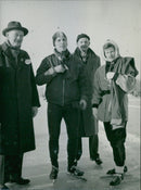 Ice Hockey Players - Vintage Photograph