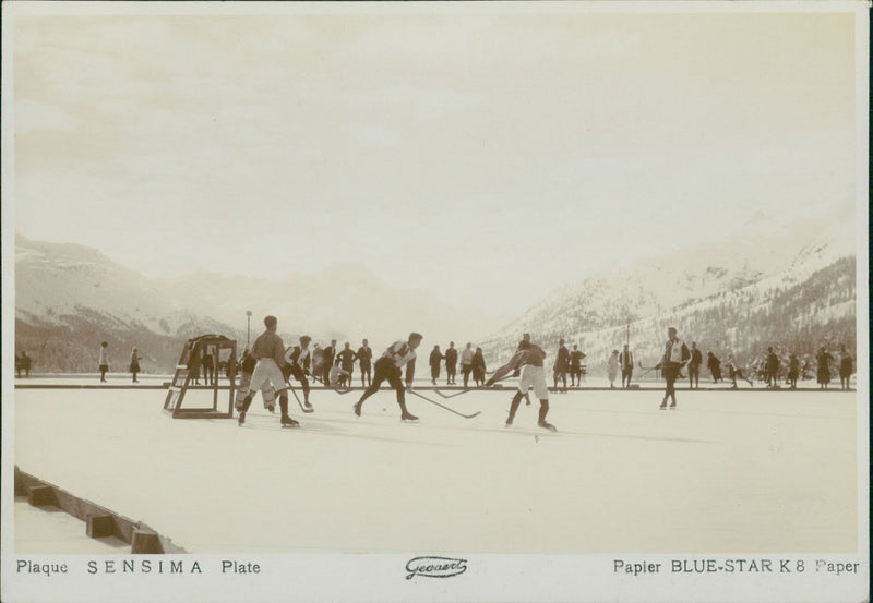 Ice Hockey Player - Vintage Photograph