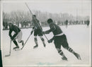 Ice hockey competition - Vintage Photograph