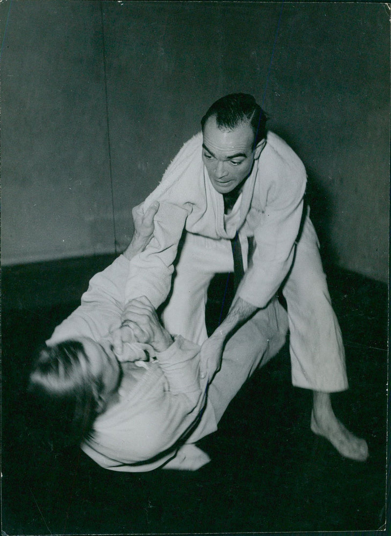 Judo - Vintage Photograph