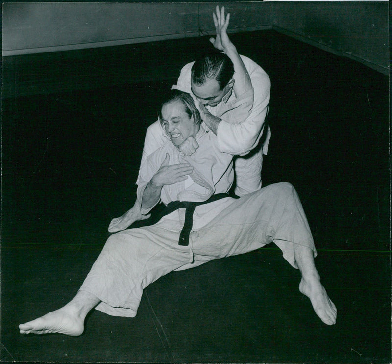 Judo - Vintage Photograph