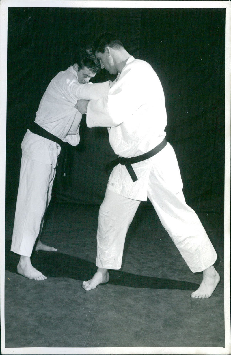 Judo - Vintage Photograph