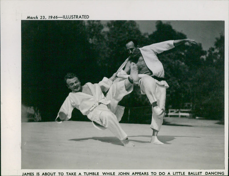 John and James Stoops - Vintage Photograph