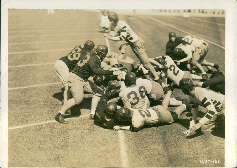 American football - Vintage Photograph