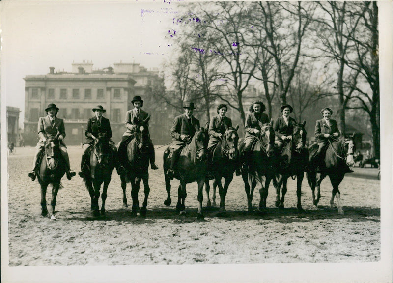 Spring in Rotten Row - Vintage Photograph