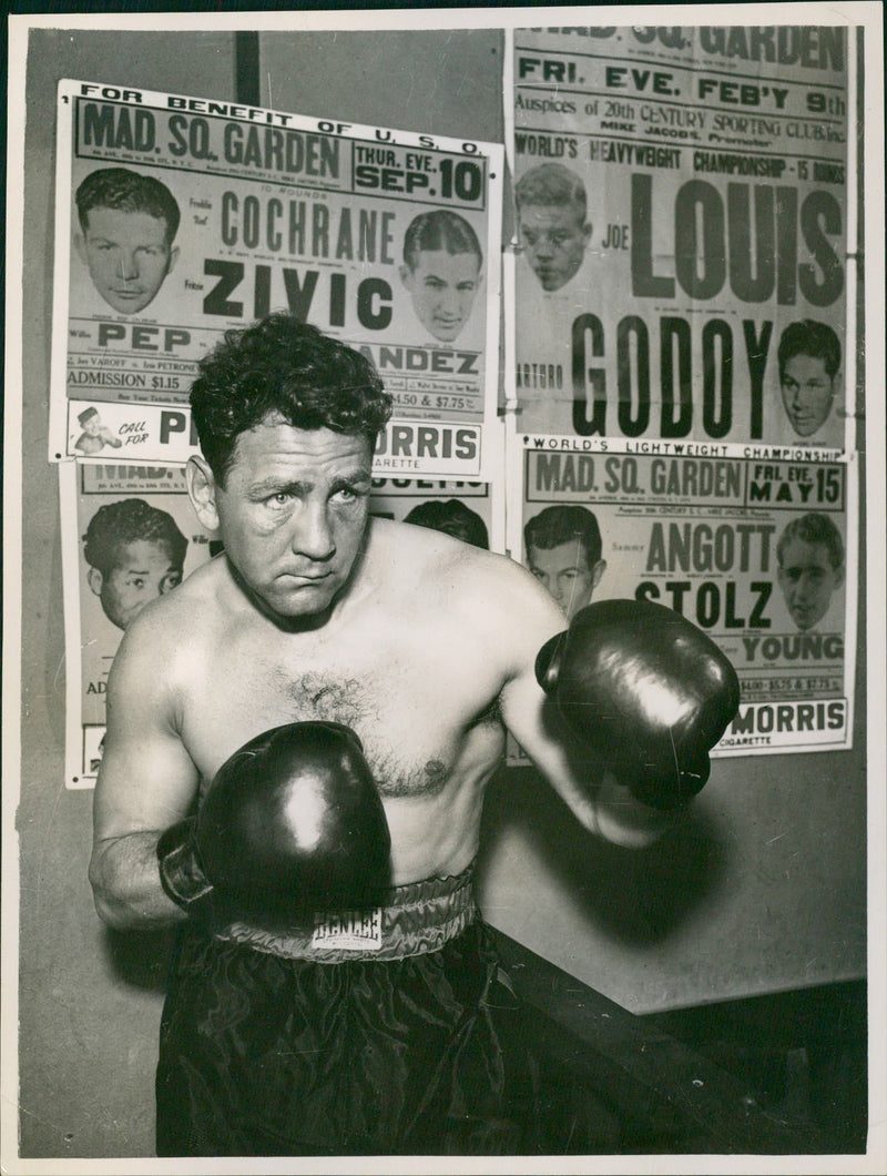 Freddie 'Red' Cochrane - Vintage Photograph