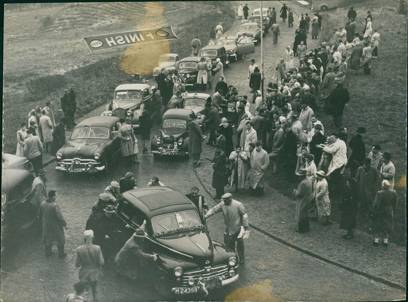 Tulip Rally - Vintage Photograph