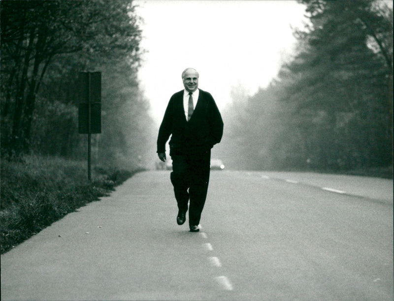 Helmut Kohl - Vintage Photograph