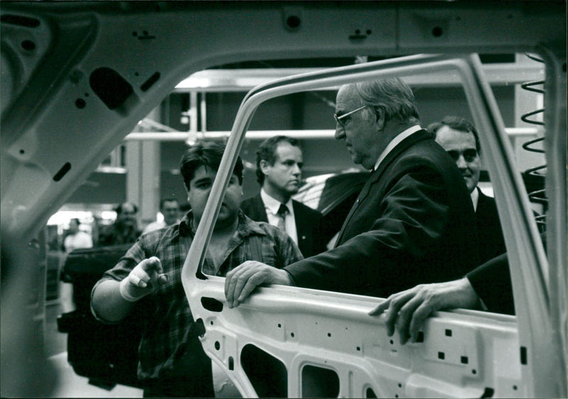 Helmut Kohl - Vintage Photograph