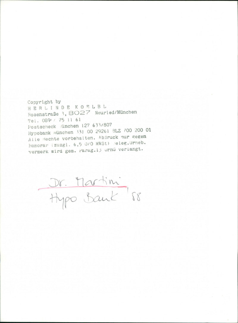 Eberhard Martini - Vintage Photograph