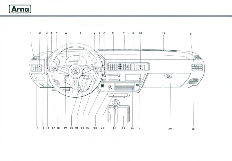 1984 Alfa Romeo Arna - Vintage Photograph