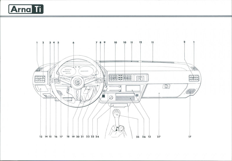 1984 Alfa Romeo Arna Ti - Vintage Photograph