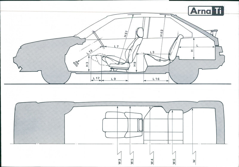 1984 Alfa Romeo Arna Ti - Vintage Photograph