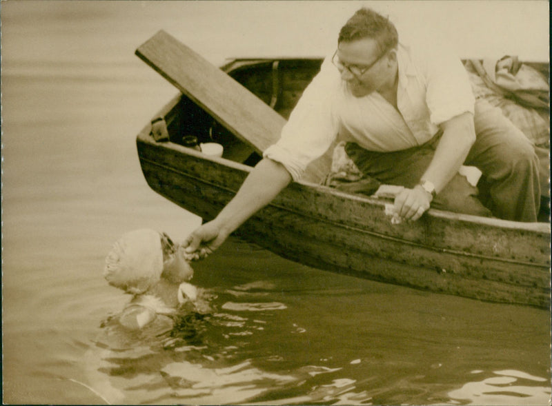 Willi Croes van Rijsel and Edward Temme - Vintage Photograph