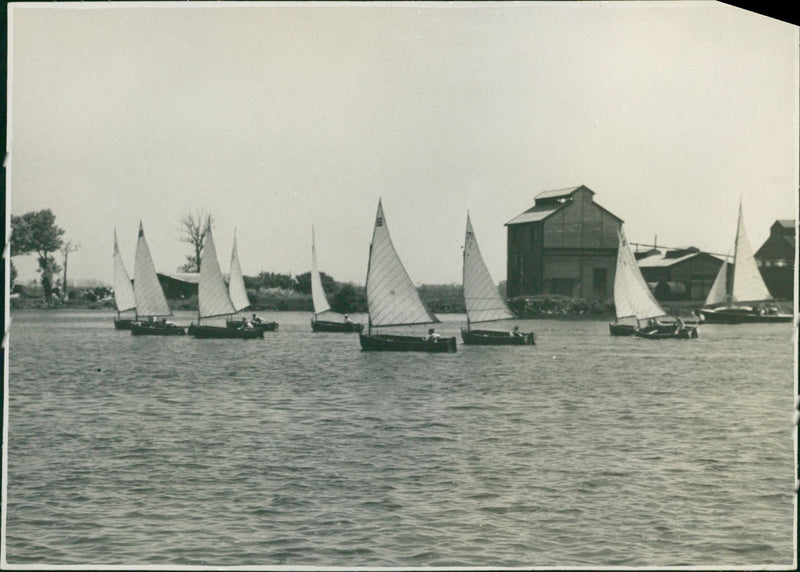 Sailing - Vintage Photograph
