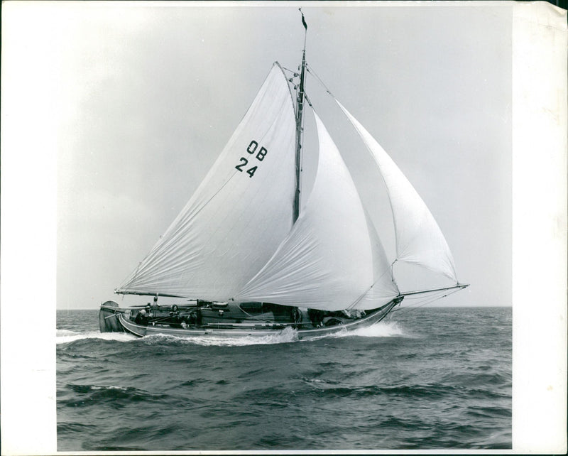 Sailboat - Vintage Photograph