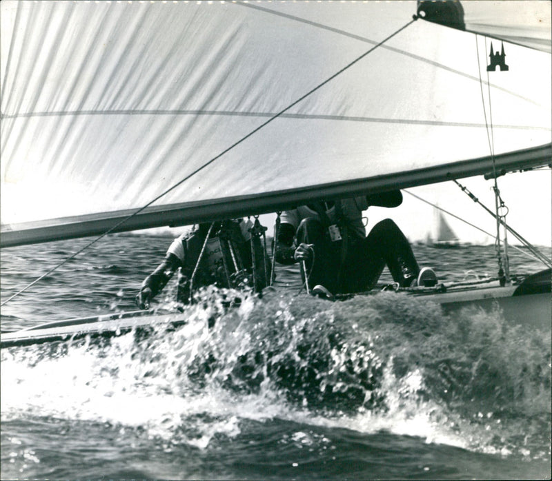 Sailing - Vintage Photograph