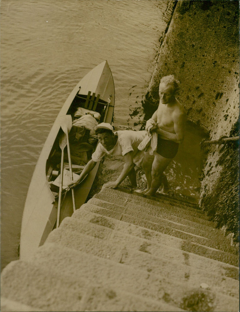 Kayak - Vintage Photograph