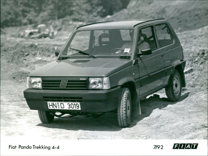 Fiat Panda Trekking 4x4 - Vintage Photograph