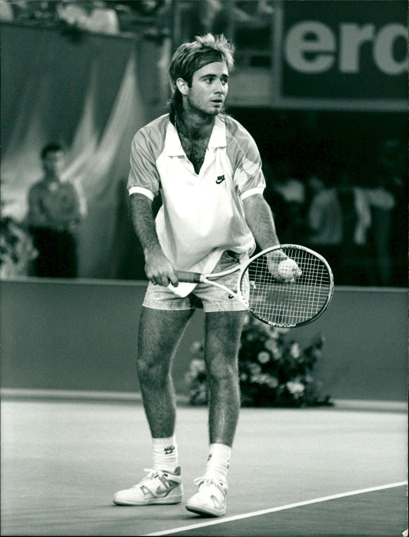 Andre Agassi - Vintage Photograph