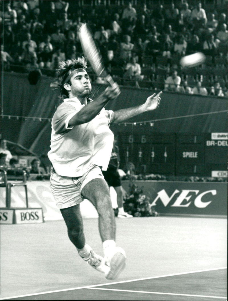 Andre Agassi - Vintage Photograph