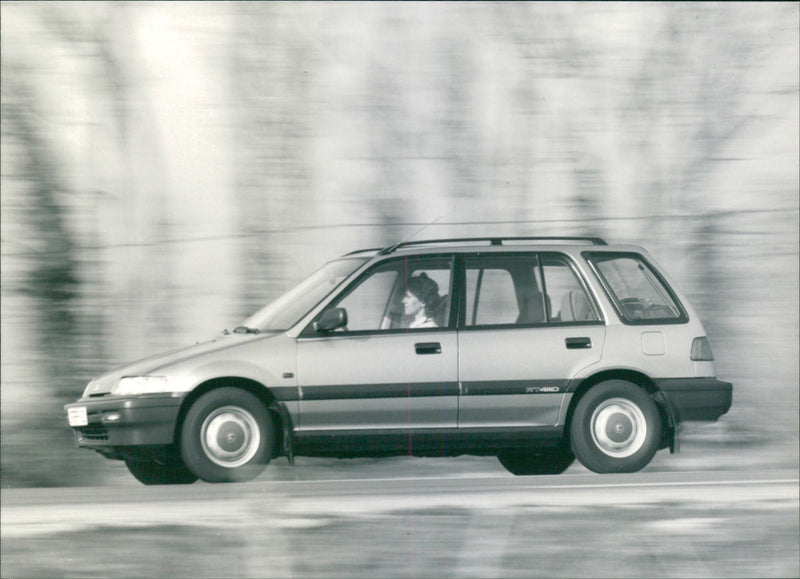 Honda Civic - Vintage Photograph