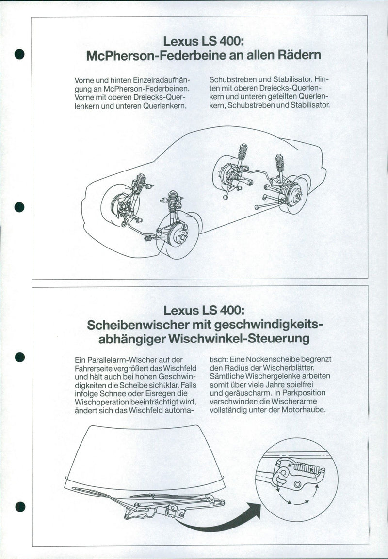 Lexus LS 400 - Vintage Photograph