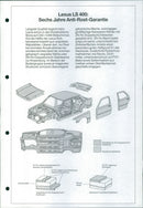 Lexus LS 400 - Vintage Photograph