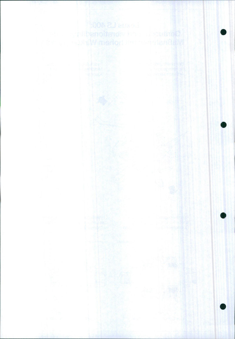 Lexus LS 400 - Vintage Photograph