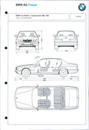 1993 BMW 7 Series - Vintage Photograph