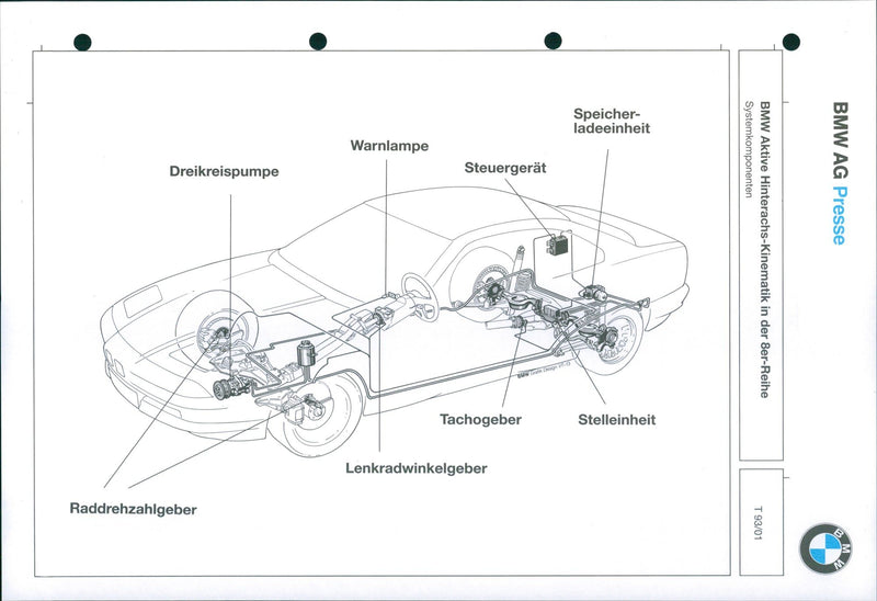 BMW active rear axle kinematics - Vintage Photograph