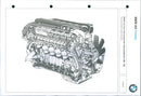1993 BMW 2.0 litre/2.5 litre engine - Vintage Photograph